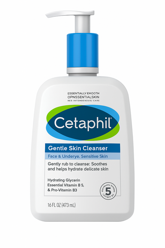 Cetaphil Gentle Skin Cleanser With Mild, Non Irritating Formula For Dry to Normal, Sensitive Skin Face Wash, 125 ml, 250ml